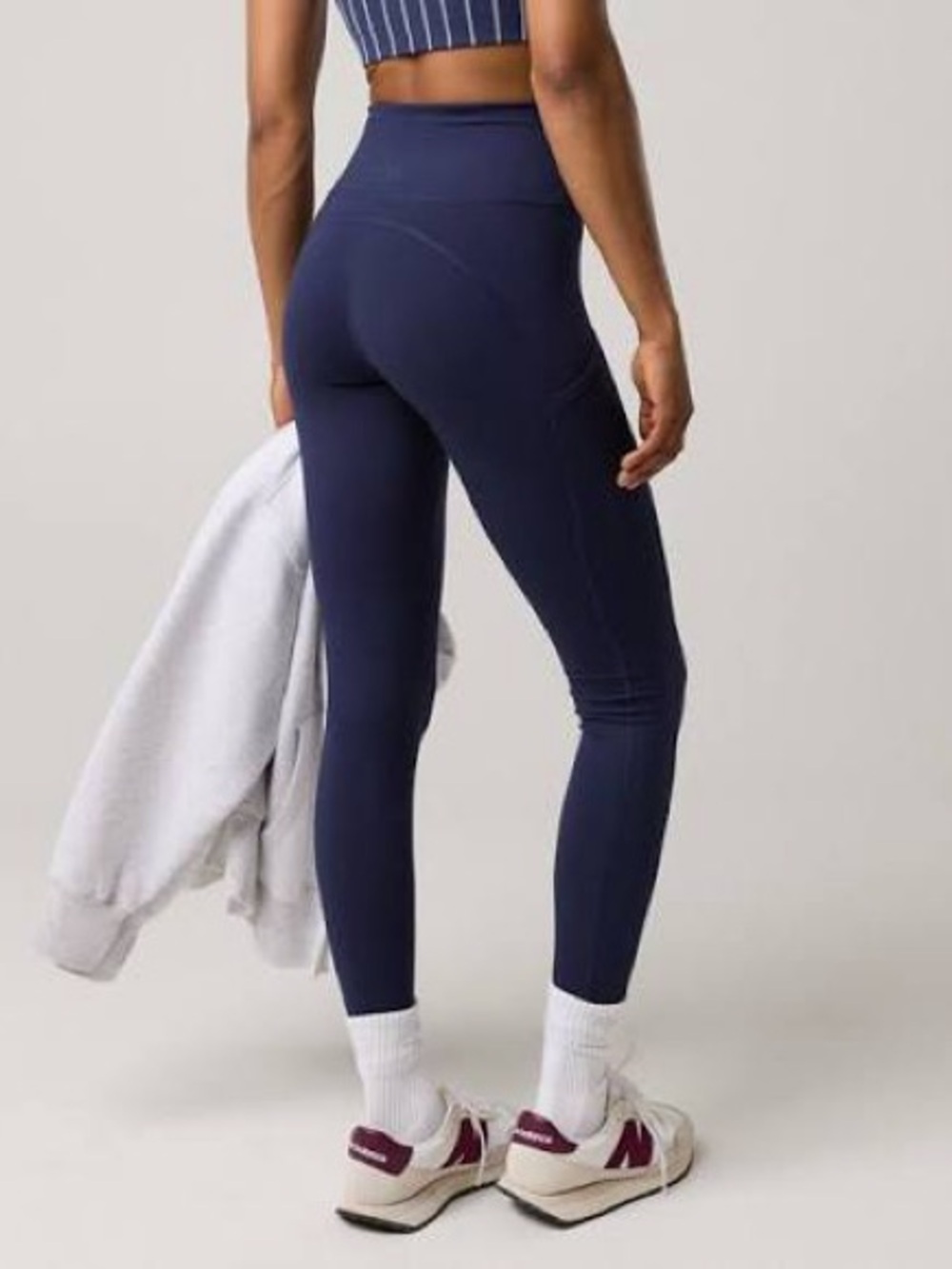 Aerie Hugger Pocket Legging - Royal Navy